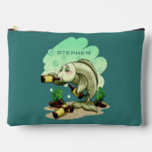 魚の飲用名前をカスタムする アクセサリーポーチ (正面)