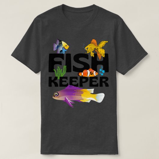 魚の飼育員3 Tシャツ (デザイン正面)