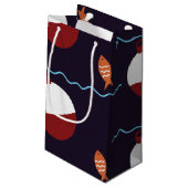 魚の餌の水泳の魚釣り スモールペーパーバッグ (裏面アングル)