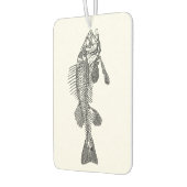 魚の骨格 カーエアーフレッシュナー (左)