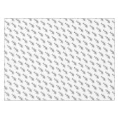 魚の骨格 テーブルクロス (正面(横))