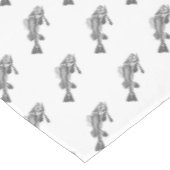 魚の骨格 テーブルクロス (アングル)