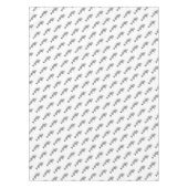 魚の骨格 テーブルクロス (正面)