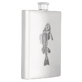 魚の骨格 フラスク (右)