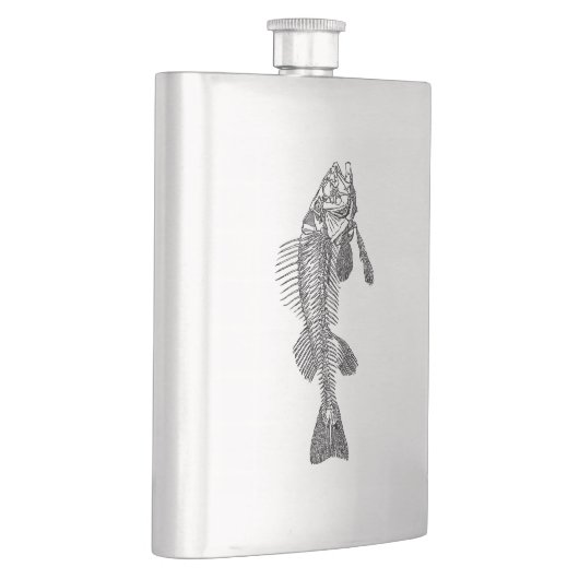 魚の骨格 フラスク (右)