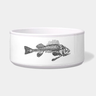 魚の骨格 ボウル