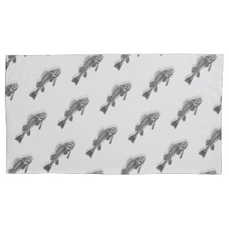 魚の骨格 枕カバー