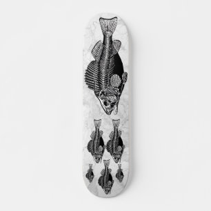 魚の骨 スケートボード