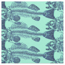 魚の骨 ファブリック