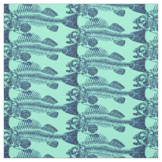 魚の骨 ファブリック