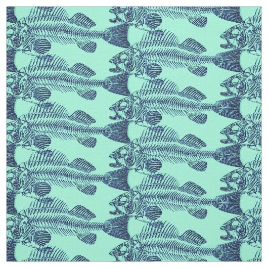 魚の骨 ファブリック (見本)
