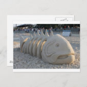 魚の骨 ポストカード (正面/裏面)