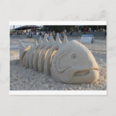 魚の骨 ポストカード (正面)