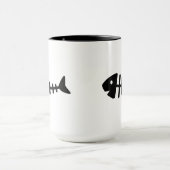 魚の骨 マグカップ (中央)