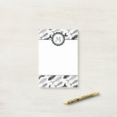 魚の骨-メニューのシーフード ポストイット (デスク上)