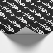 魚の骨 ラッピングペーパー (コーナー)