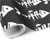 魚の骨 ラッピングペーパー (ロールコーナー)