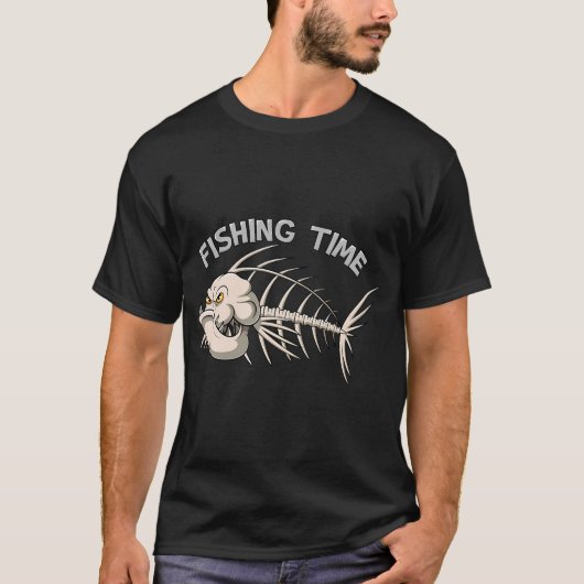 魚の骨 Tシャツ (正面)