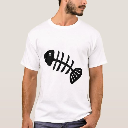 魚の骨 Tシャツ (正面)