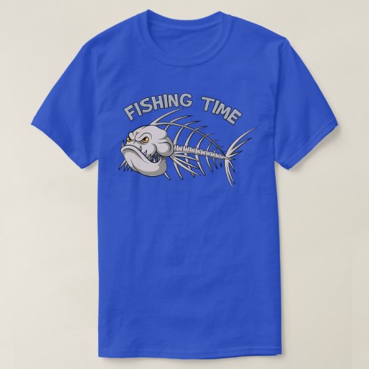 魚の骨 Tシャツ (デザイン正面)