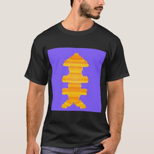 魚の骨 Tシャツ (正面)