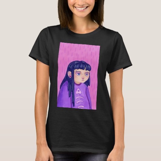 魚の骨 Tシャツ (正面)