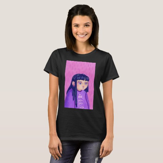 魚の骨 Tシャツ (正面フル)