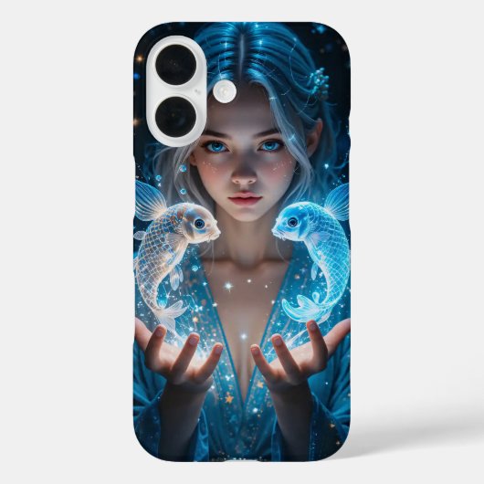 魚の魔法女 Case-Mate iPhoneケース (裏面)