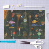 魚の魔法、ポール・クレー抽象芸術・アート 薄葉紙 (クラフト)