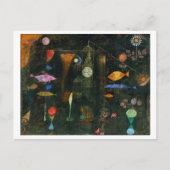 魚の魔法、ポール・クレー1925 ポストカード (正面)
