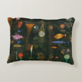 魚の魔法 – ポール・クレー アクセントクッション (裏面)