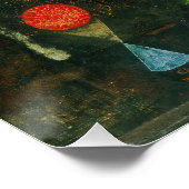 魚の魔法 – ポール・クレー ポスター (コーナー)