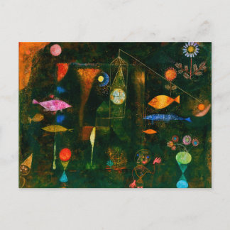 魚の魔法by Paul Klee (1925) ポストカード