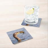 魚の鵜 スクエアペーパーコースター (インサイチュ)