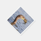 魚の鵜 スタンダードカクテルナプキン (角)