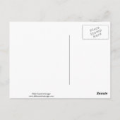 魚の鵜 ポストカード (裏面)