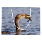 魚の鵜 ラージペーパーバッグ (裏面)