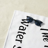 魚の〔占星術の〕十二宮図記号と記号 ビーチタオル (インサイチュ)