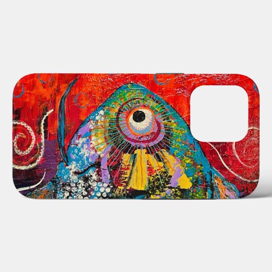 魚のiPhone / iPadケース Case-Mate iPhoneケース (裏面 (横))