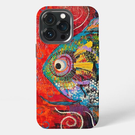 魚のiPhone / iPadケース iPhoneケース (裏面)