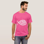 魚のN'Chips - Jesus Fish Tシャツ (正面フル)