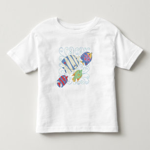 魚のTシャツ トドラーTシャツ