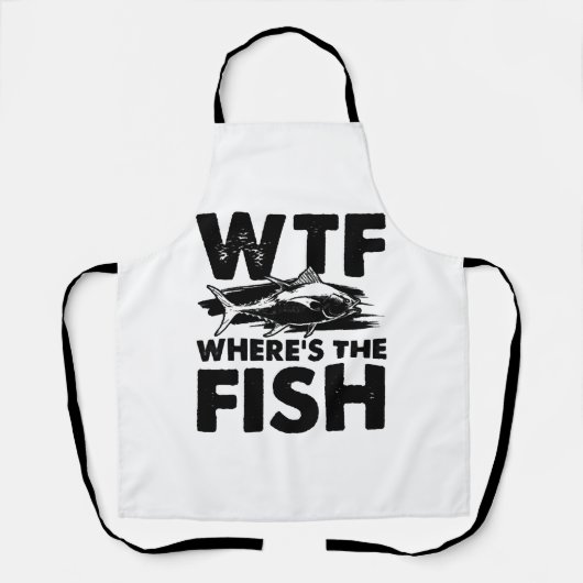 魚のWtf魚釣り エプロン (正面)
