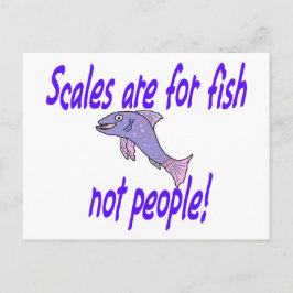 魚はかりで測を求める ポストカード