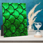 魚はかりで測 フォトプラーク (側面)