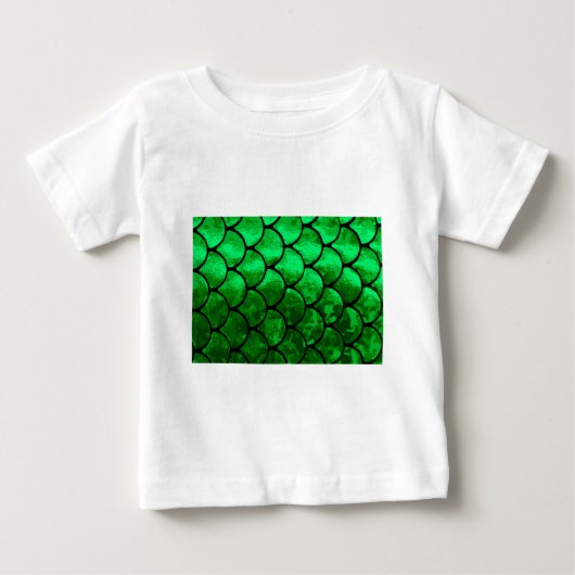 魚はかりで測 ベビーTシャツ (正面)