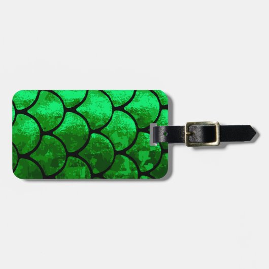 魚はかりで測 ラゲッジタグ (正面横)