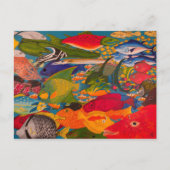 魚はがき ポストカード (正面)