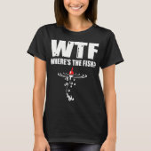 魚はどこだ? Tシャツ (正面)