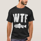 魚はどこ? Tシャツ (正面)